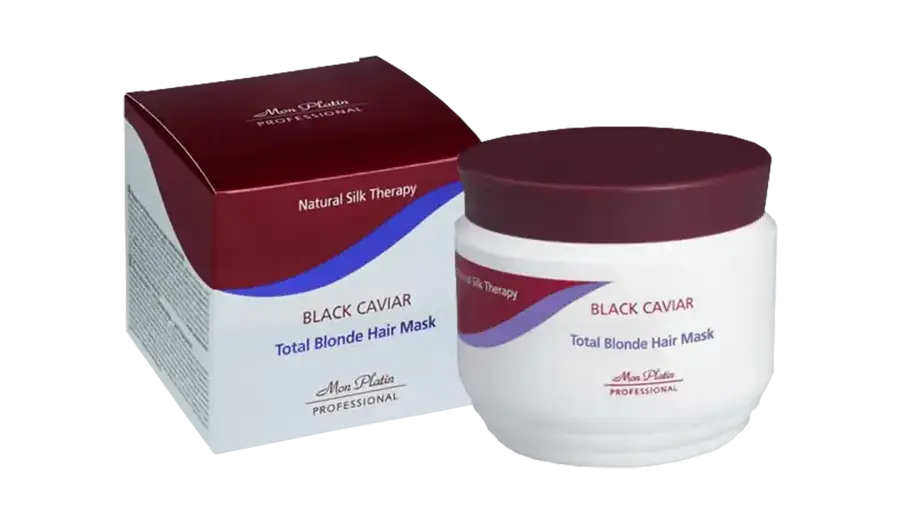 Maska na blond vlasy