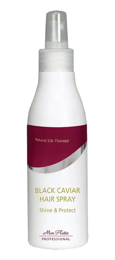 Sprej na vlasy s čiernym kaviárom